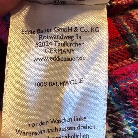 Eddie Bauer Women's Flannel lined Boyfriend Relaxed fit Pants - Picture 8 of 8